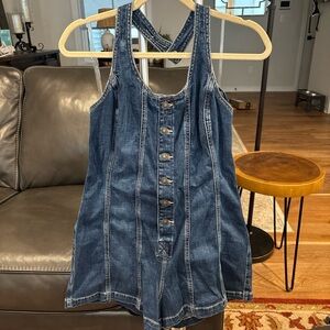 American Eagle Outfitters Denim Jumpsuit